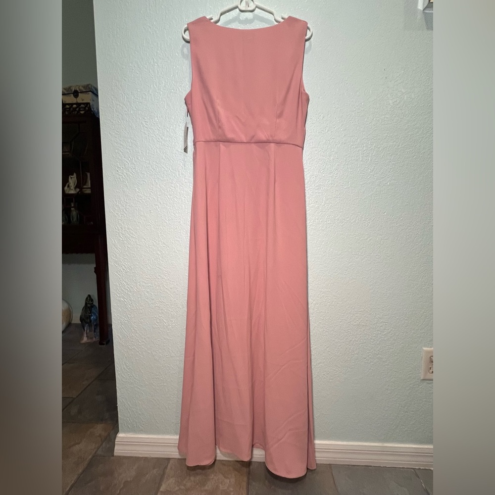 ALEXIA ADMOR Milana Maxi Dress in Blush Pink Size 8 NWT - Picture 2 of 12